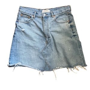 Zara jean skirt sz L closet is BOGO